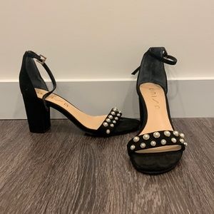 Unisa Pearl Strap Heels